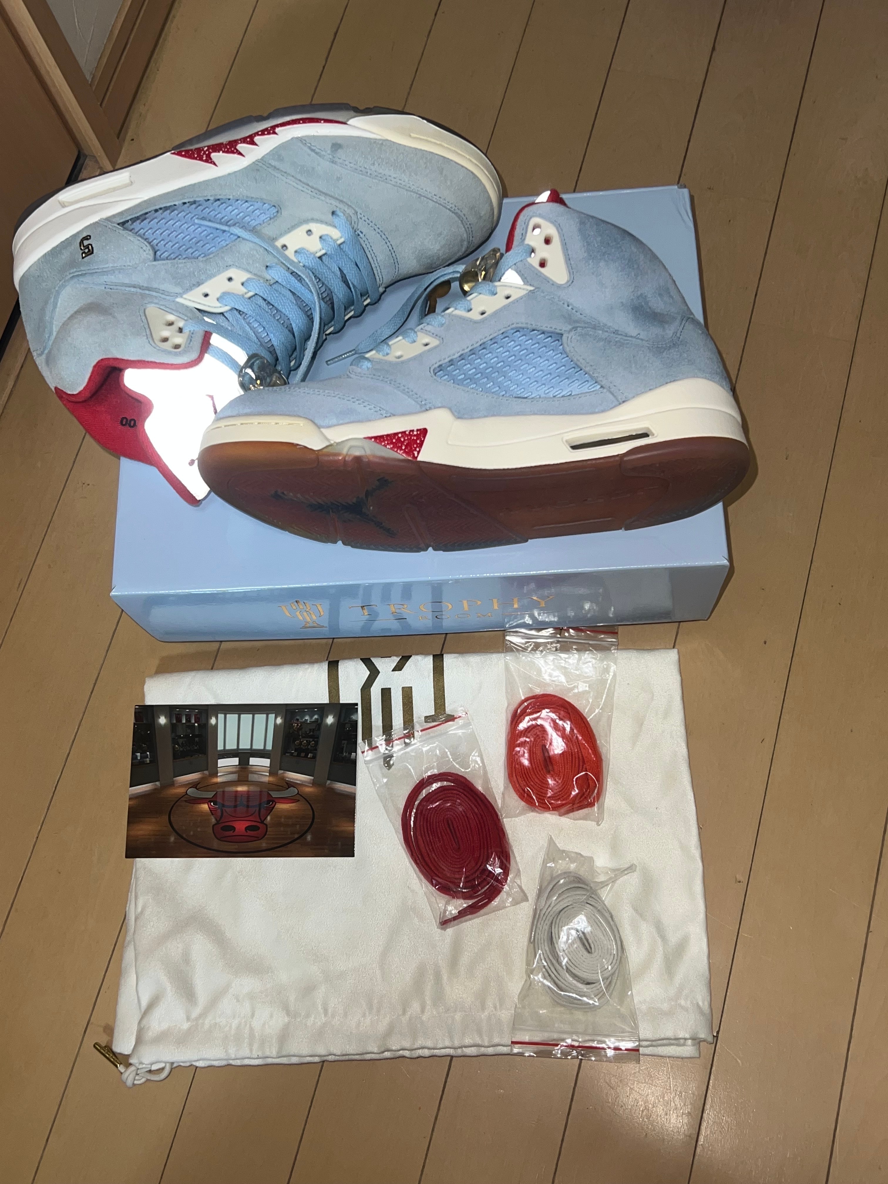 Trophy Room × Nike Air Jordan 5 JSP PACK "Ice Blue"