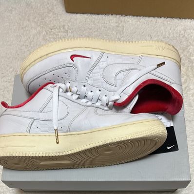 KITH × Nike Air Force 1 Low "White/Red"