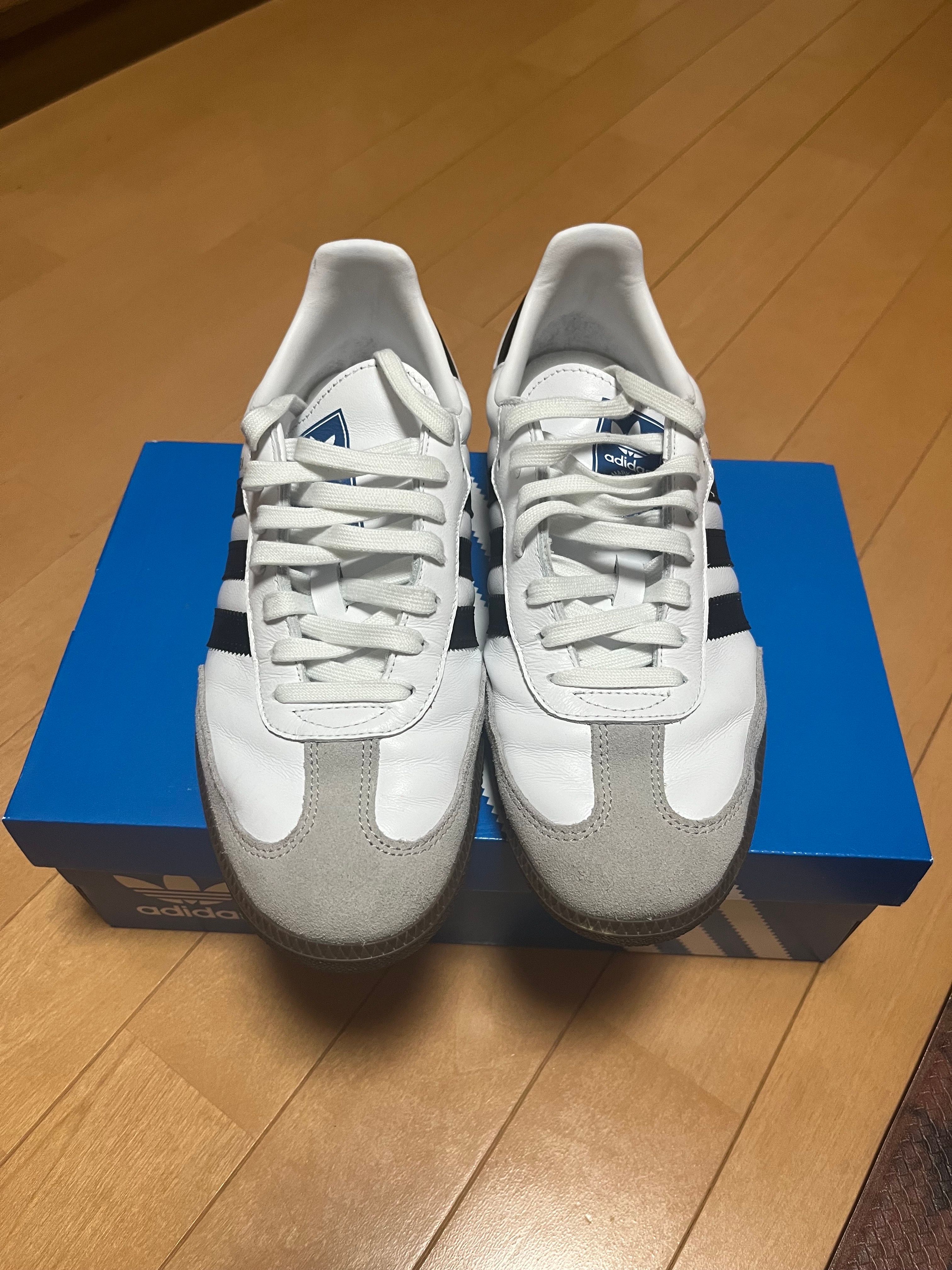 adidas Samba OG "Cloud White/Core Black/Clear Granite"