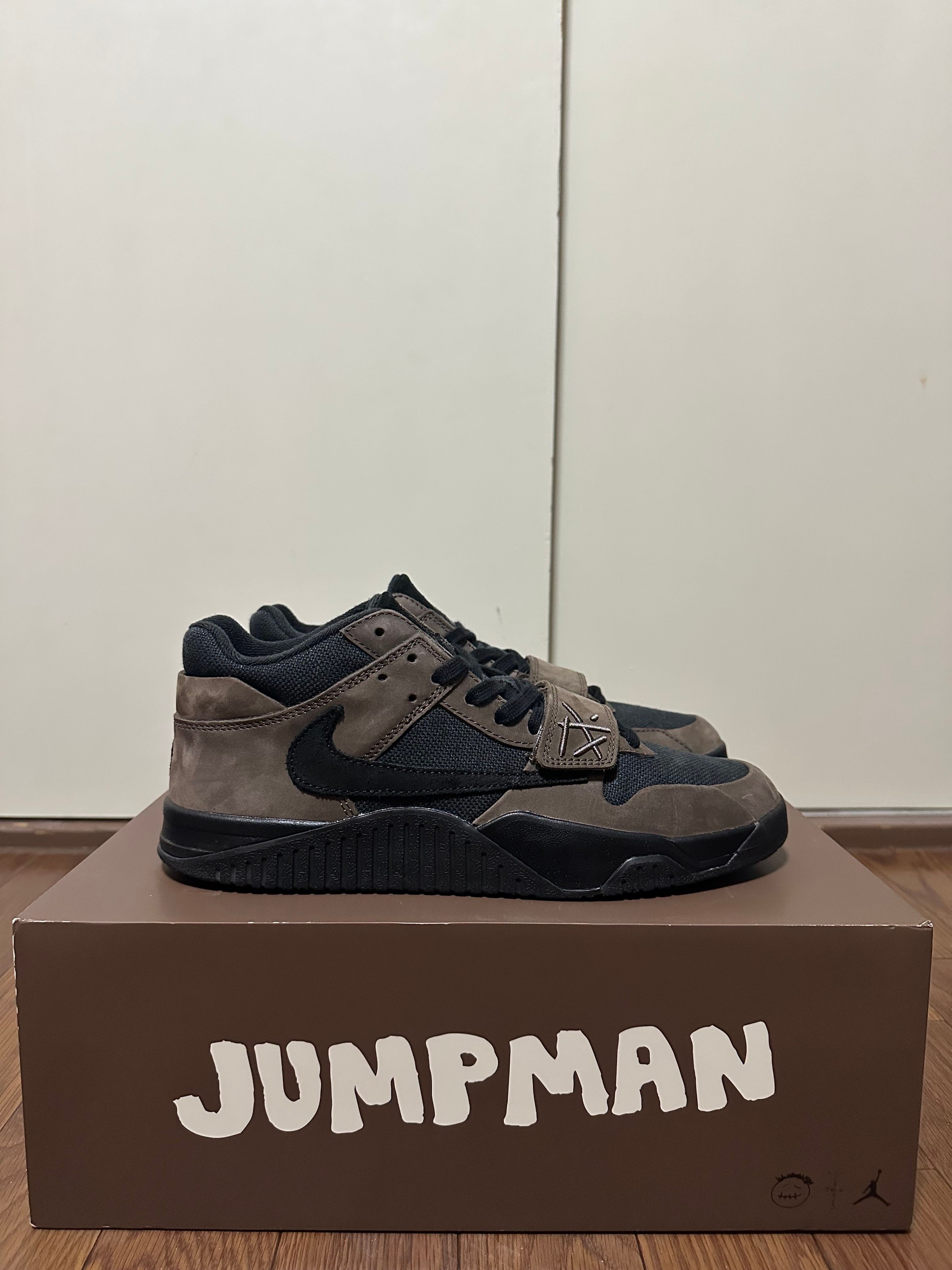 Travis Scott × Nike Jordan Jumpman Jack TR CJ1 T-Rexx "Black and Dark Mocha"