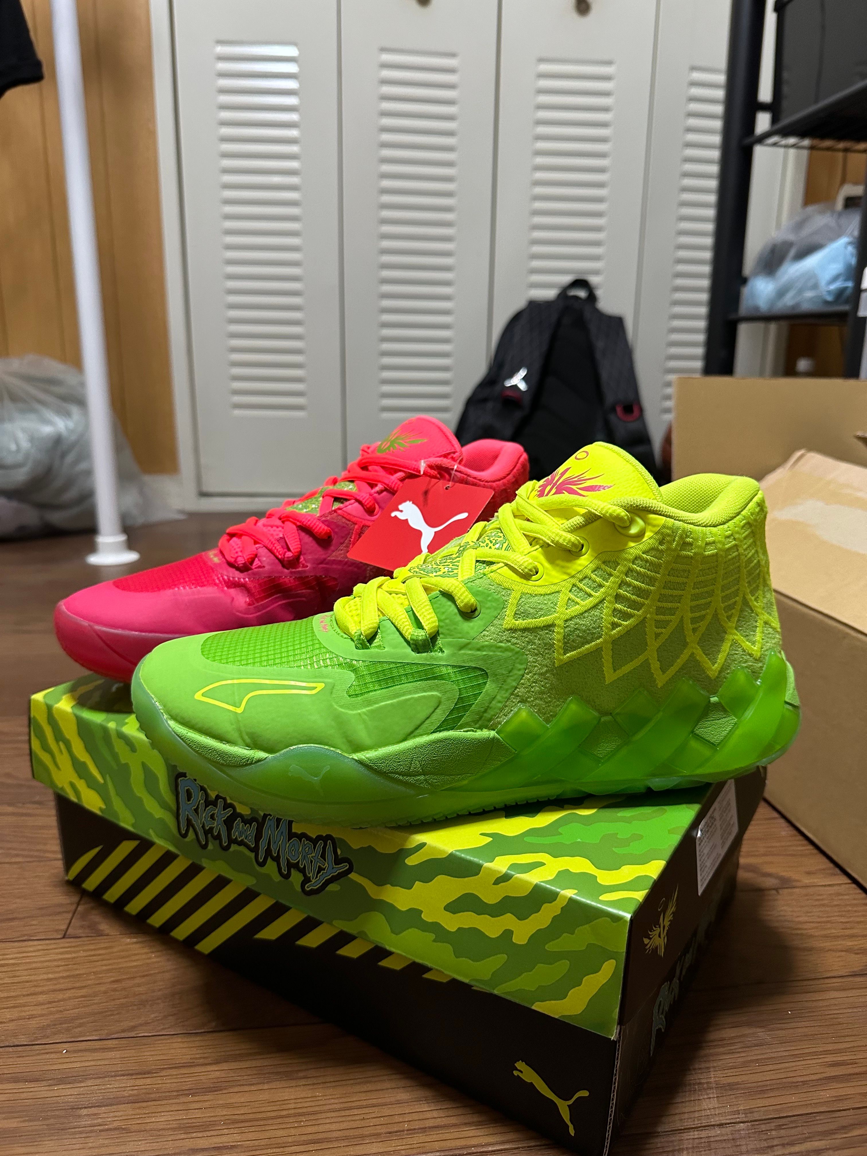 Rick and Morty × Puma MB .01 "Jasmine Green/Nrgy Rose"