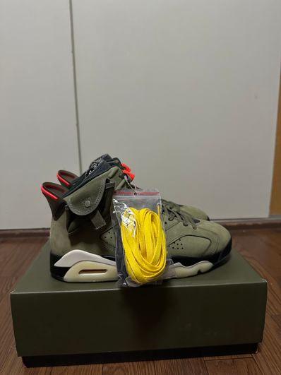 Travis Scott × Nike Air Jordan 6 Retro "Medium Olive"