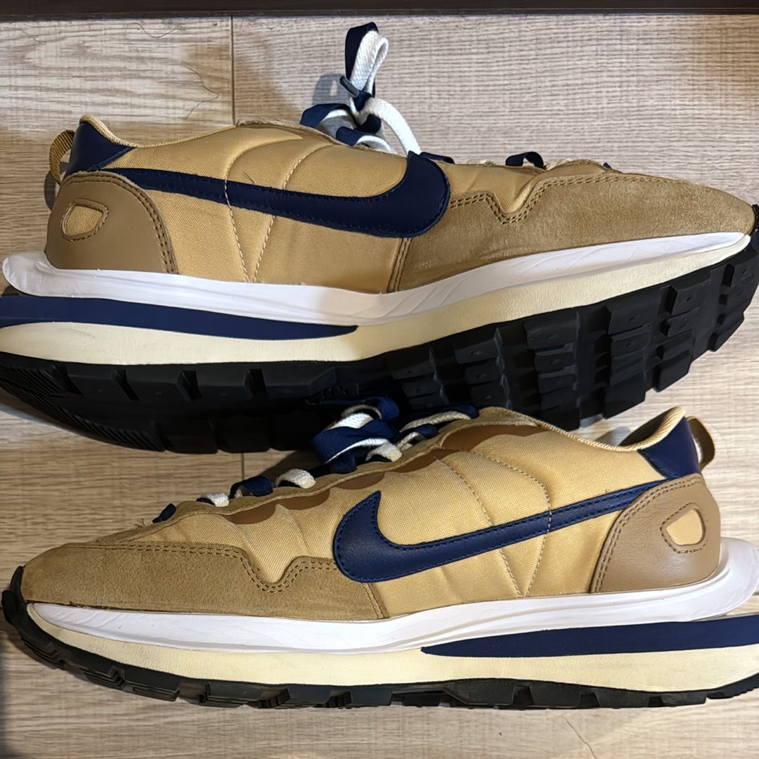 Sacai × Nike Vapor Waffle "Sesame And Blue Void"