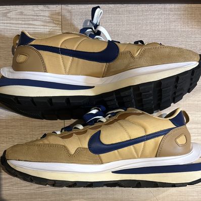 Sacai × Nike Vapor Waffle "Sesame And Blue Void"