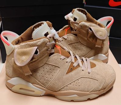 Travis Scott × Nike Air Jordan 6 "British Khaki"