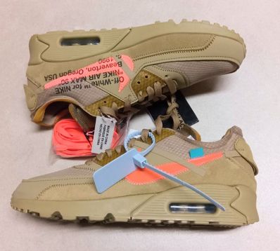 Off-White × Nike Air Max 90 "Desert Ore"