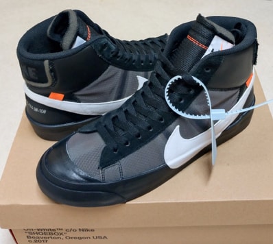 Off-White × Nike Blazer Studio Mid "Grim Reaper"