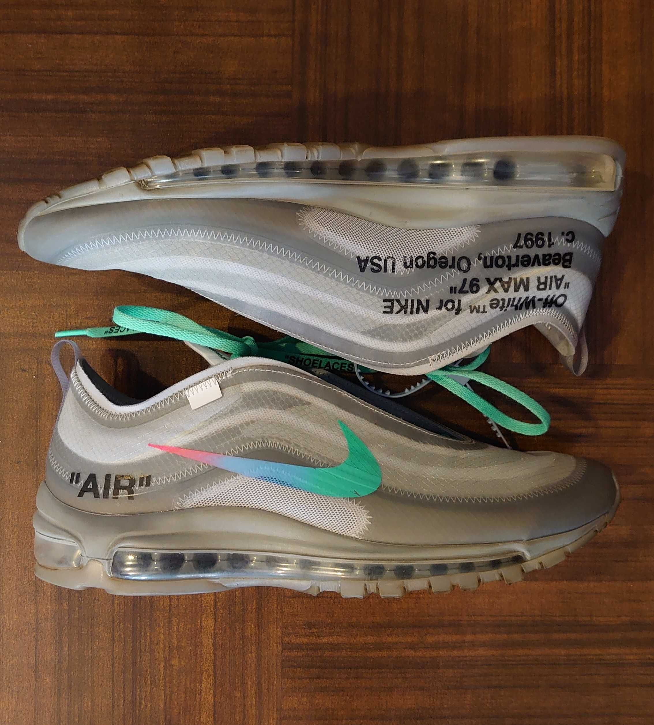 Off-White × Nike Air Max 97 "Grey"