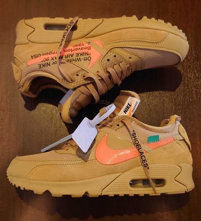 Off-White × Nike Air Max 90 "Desert Ore"