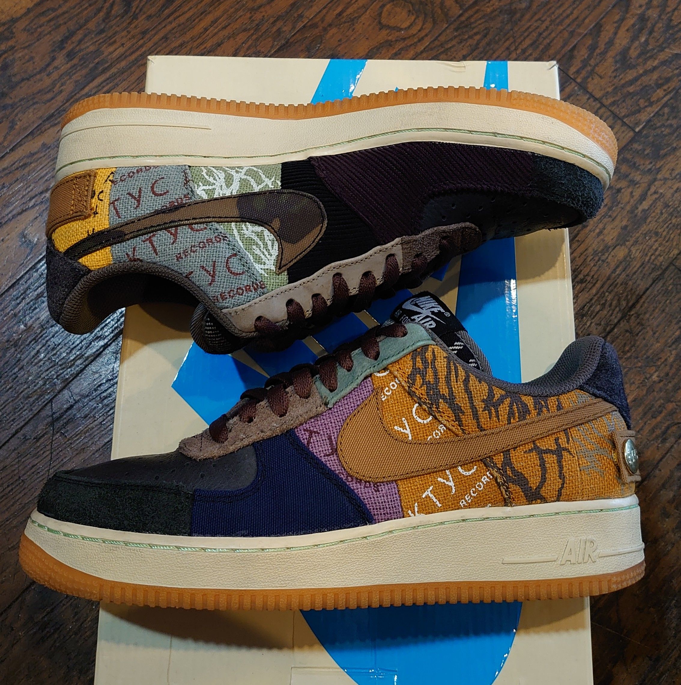 Travis Scott × Nike Air Force 1 Low Cactus Jack "Multi Color"