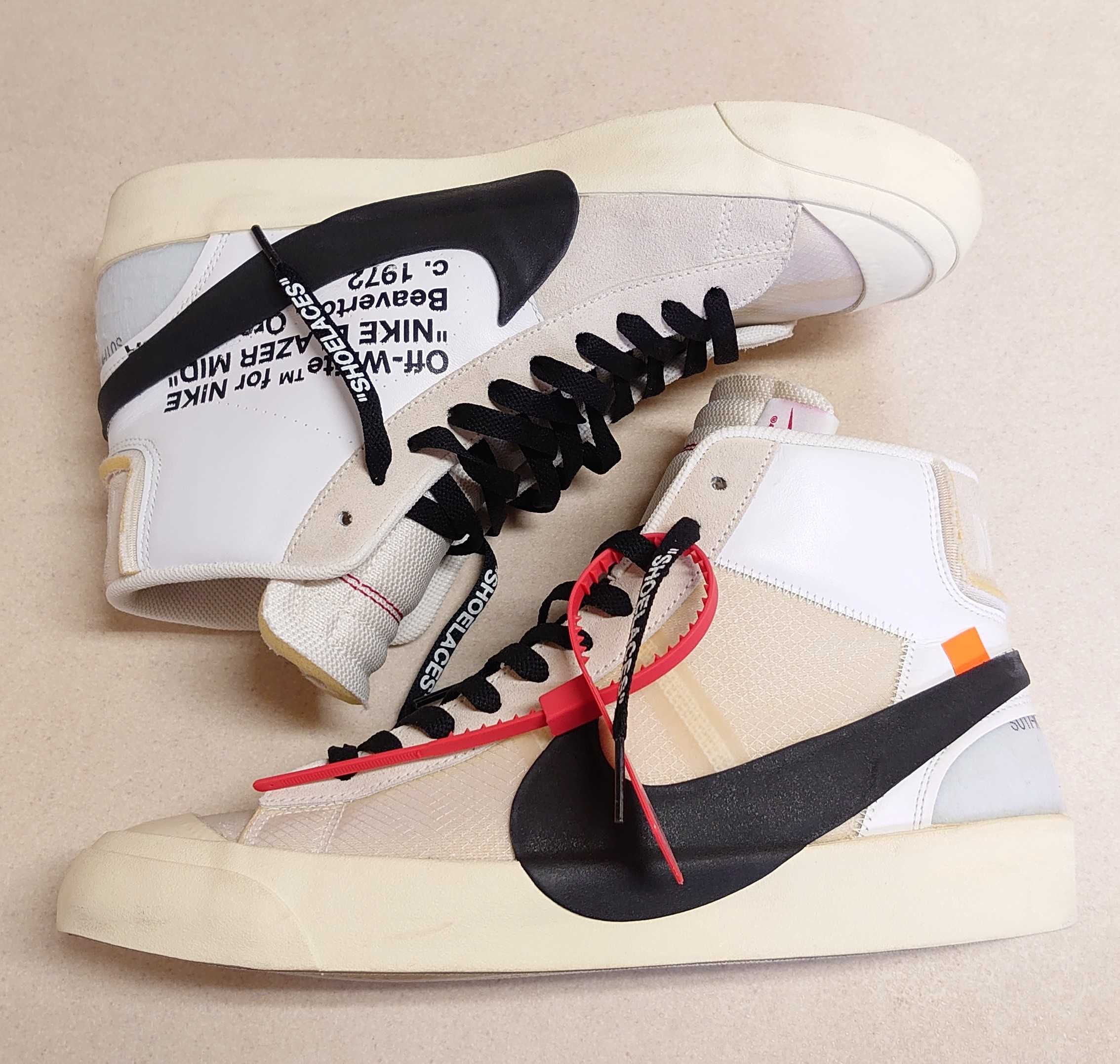 Off-White × Nike The Ten Blazer Mid "White"