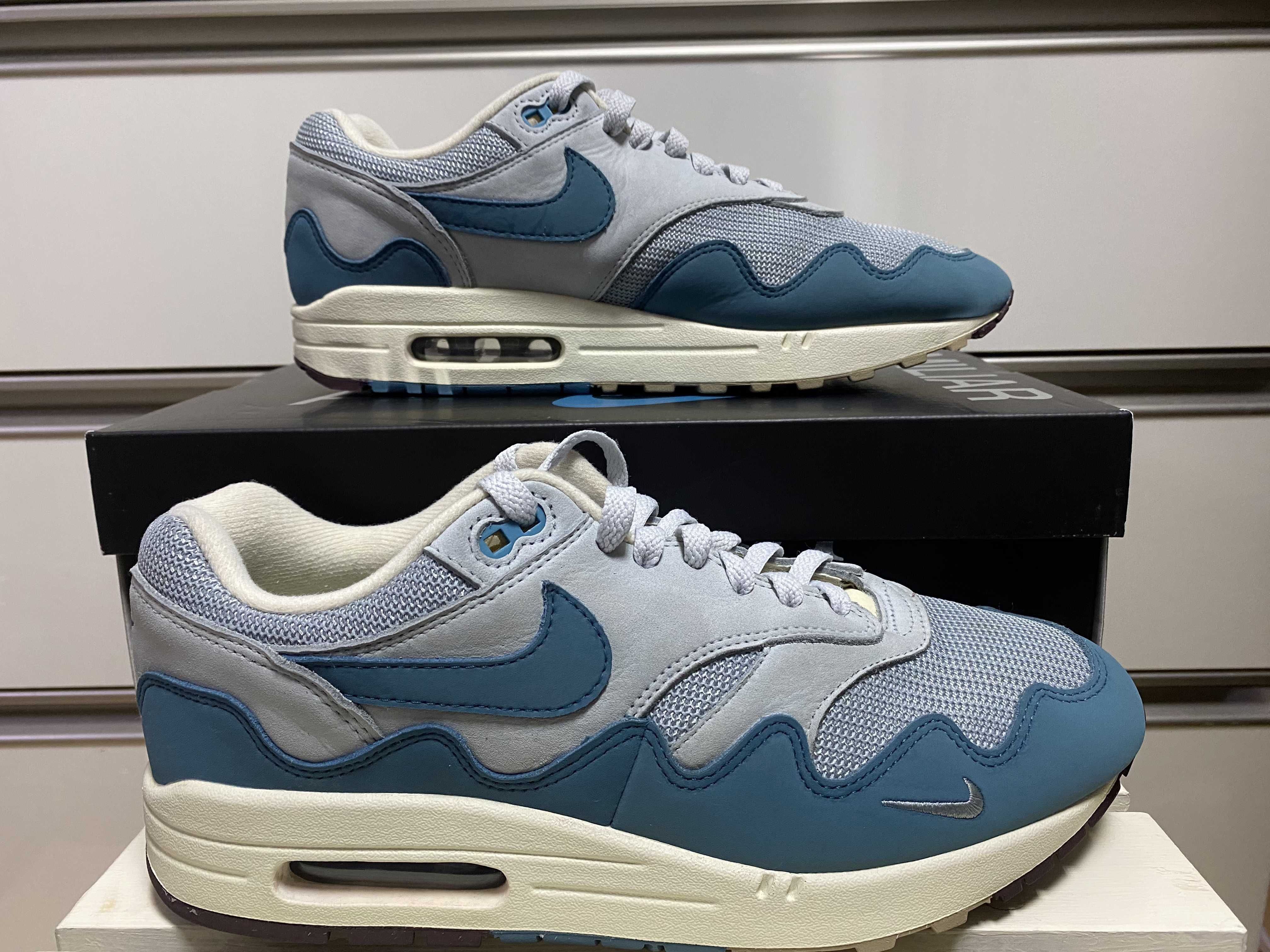 Patta × Nike Air Max 1 "Noise Aqua"