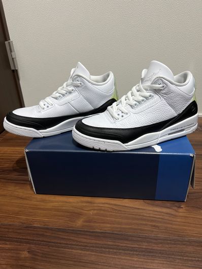 Fragment × Nike Air Jordan 3 "White/Black"