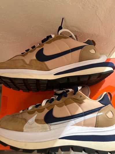 Sacai × Nike Vapor Waffle "Sesame And Blue Void"