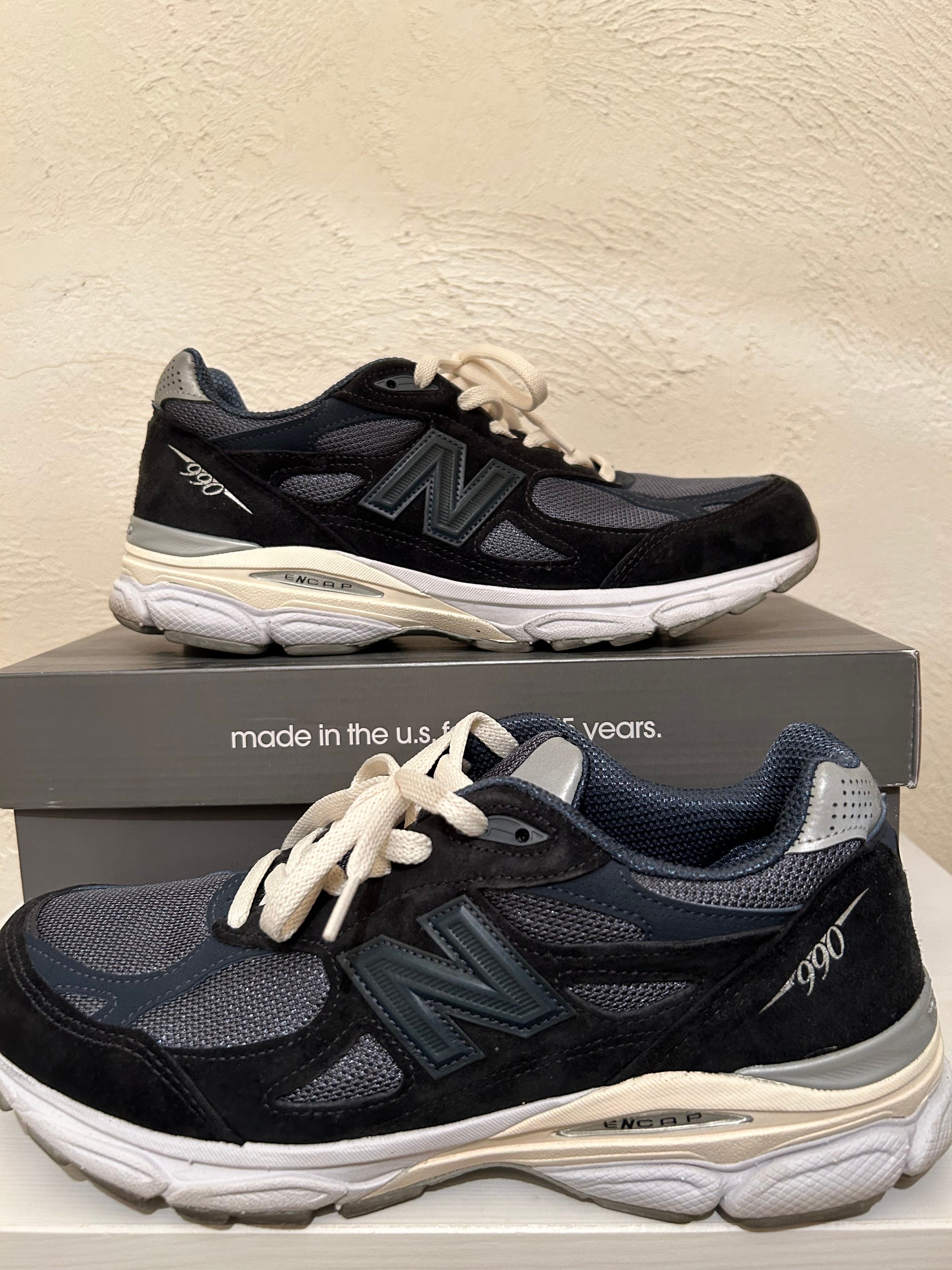 KITH Ronnie Fieg × New Balance 990V3 "Genesis/Navy"