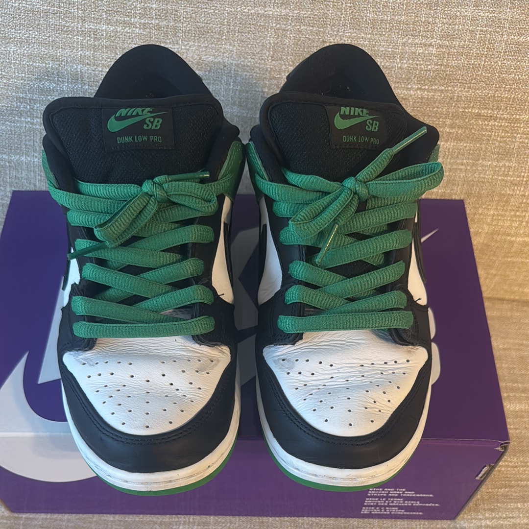 Nike SB Dunk Low Pro "Black and Classic Green"