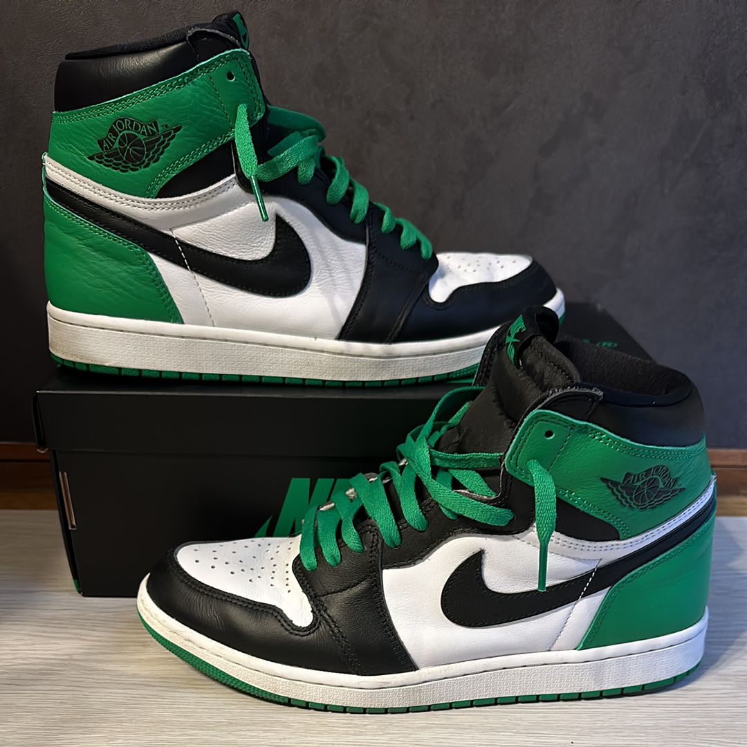 Nike Air Jordan 1 Retro High OG "Celtics/Black and Lucky Green" (2023)