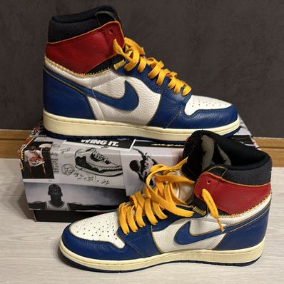Union × Nike Air Jordan 1 Retro High OG NRG "Storm Blue/Varsity Red"