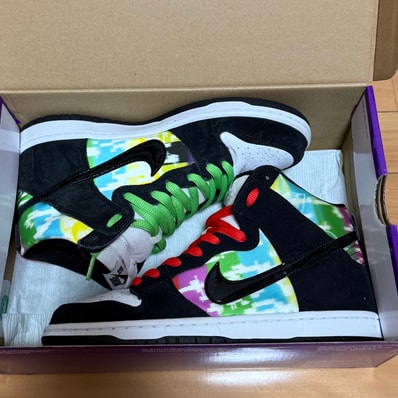 Nike SB Dunk High Pro "Test Pattern"