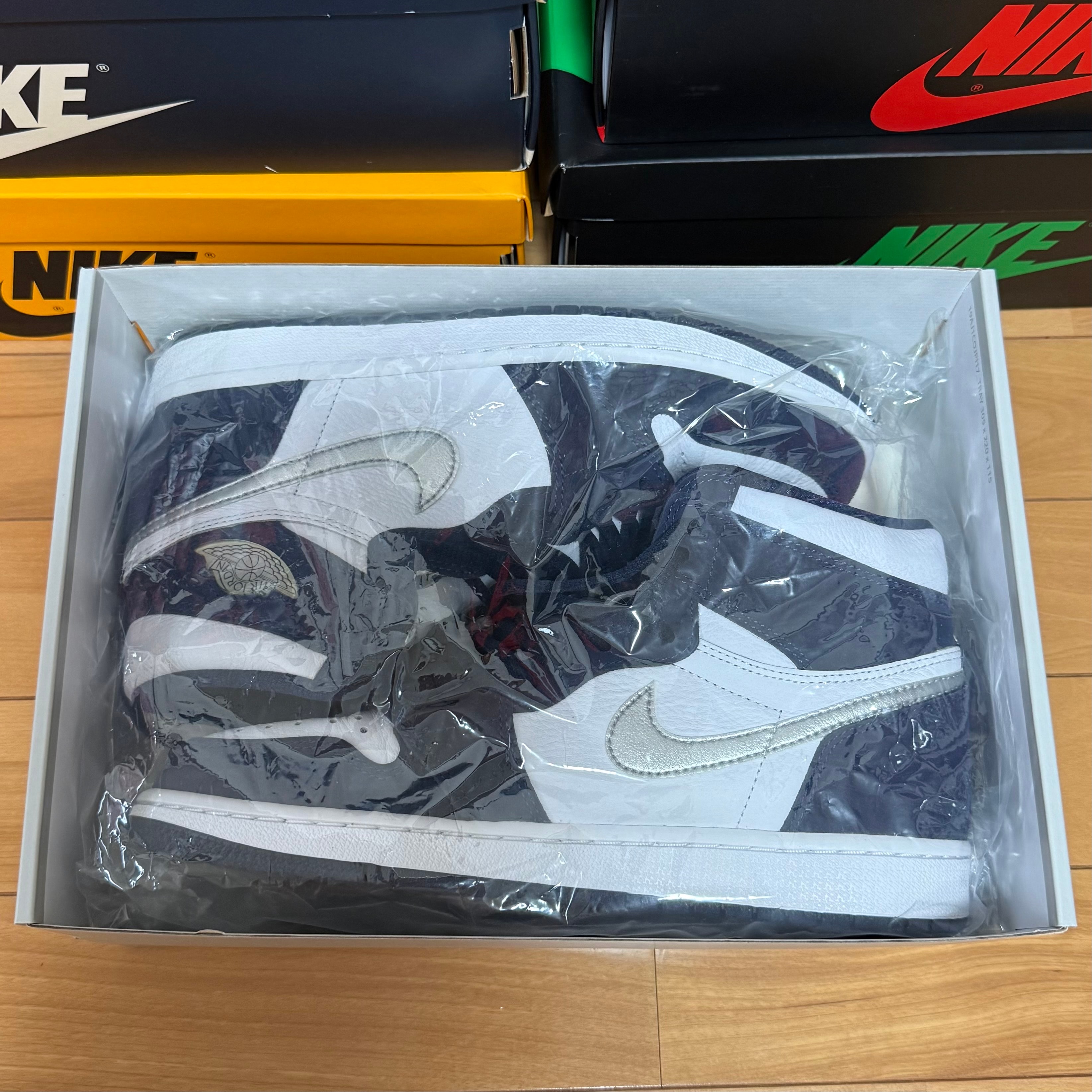 Nike Air Jordan 1 High OG CO.JP "White/Midnight Navy" (2020)(ブリーフケースなし)