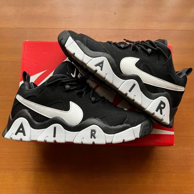 NIKE AIR BARRAGE LOW "BLACK/WHITE"
