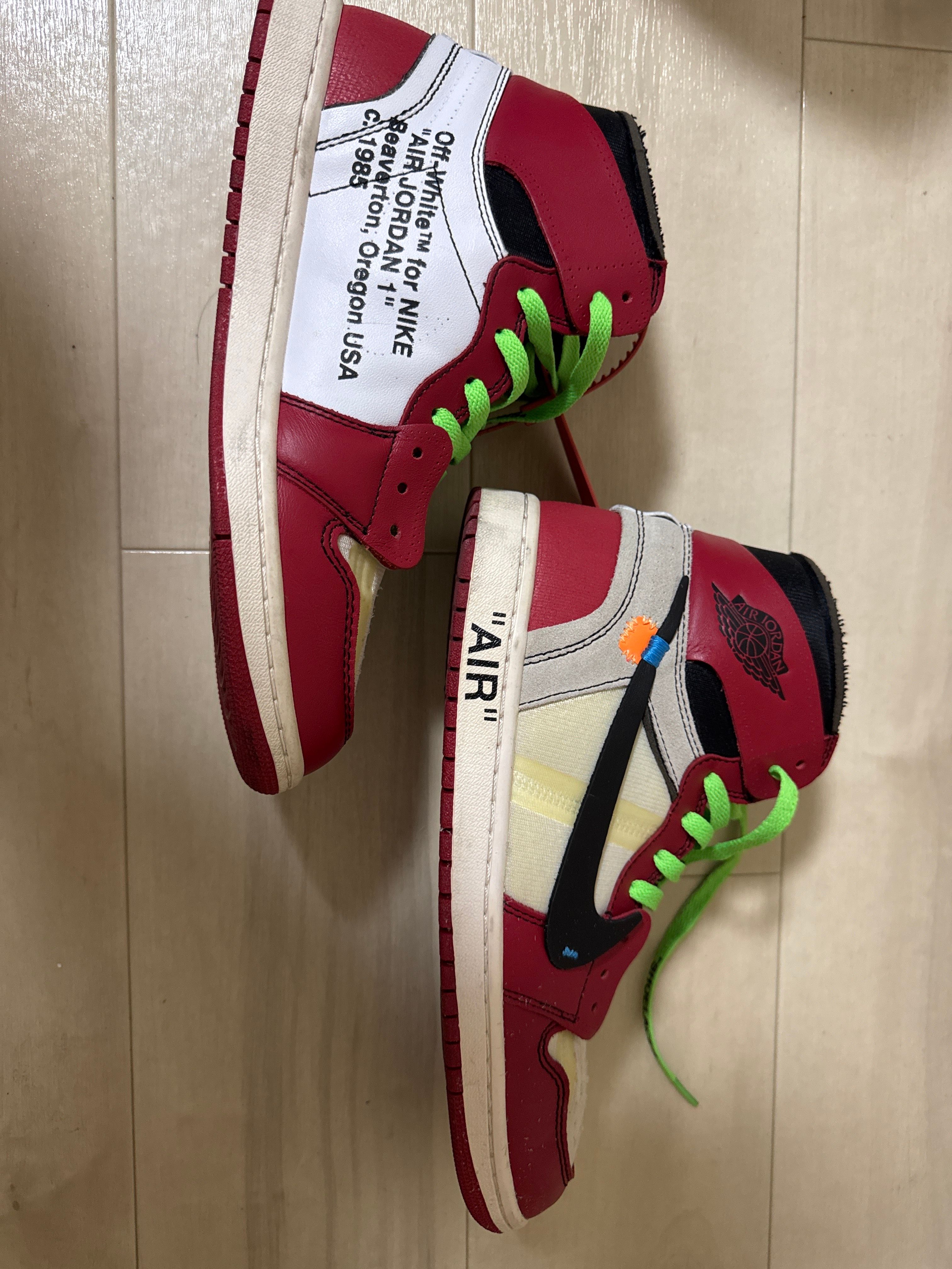 Off-White × Nike Air Jordan 1 Retro High The Ten "Chicago"