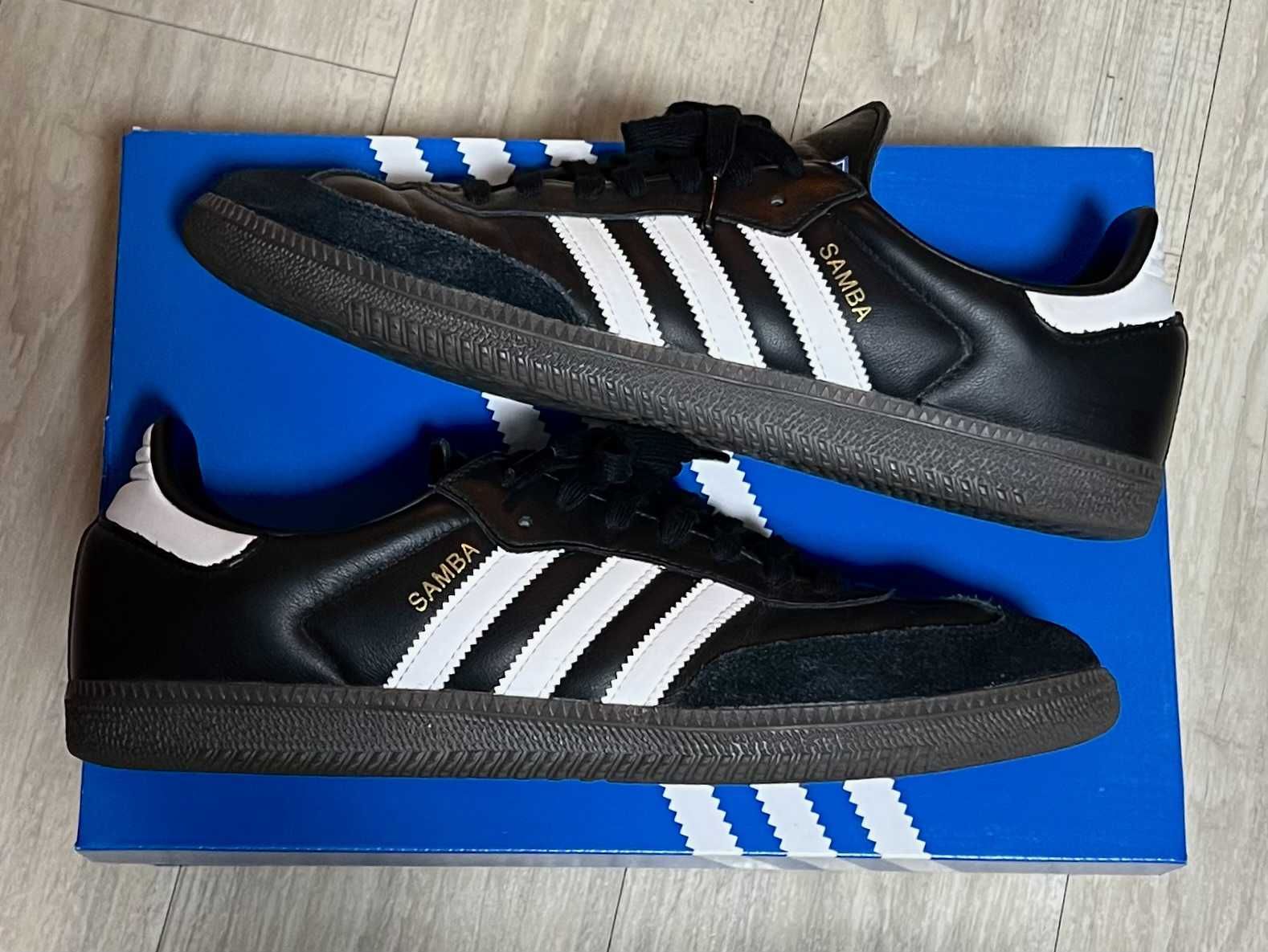 adidas Samba OG "Core Black/Cloud White/Gum"