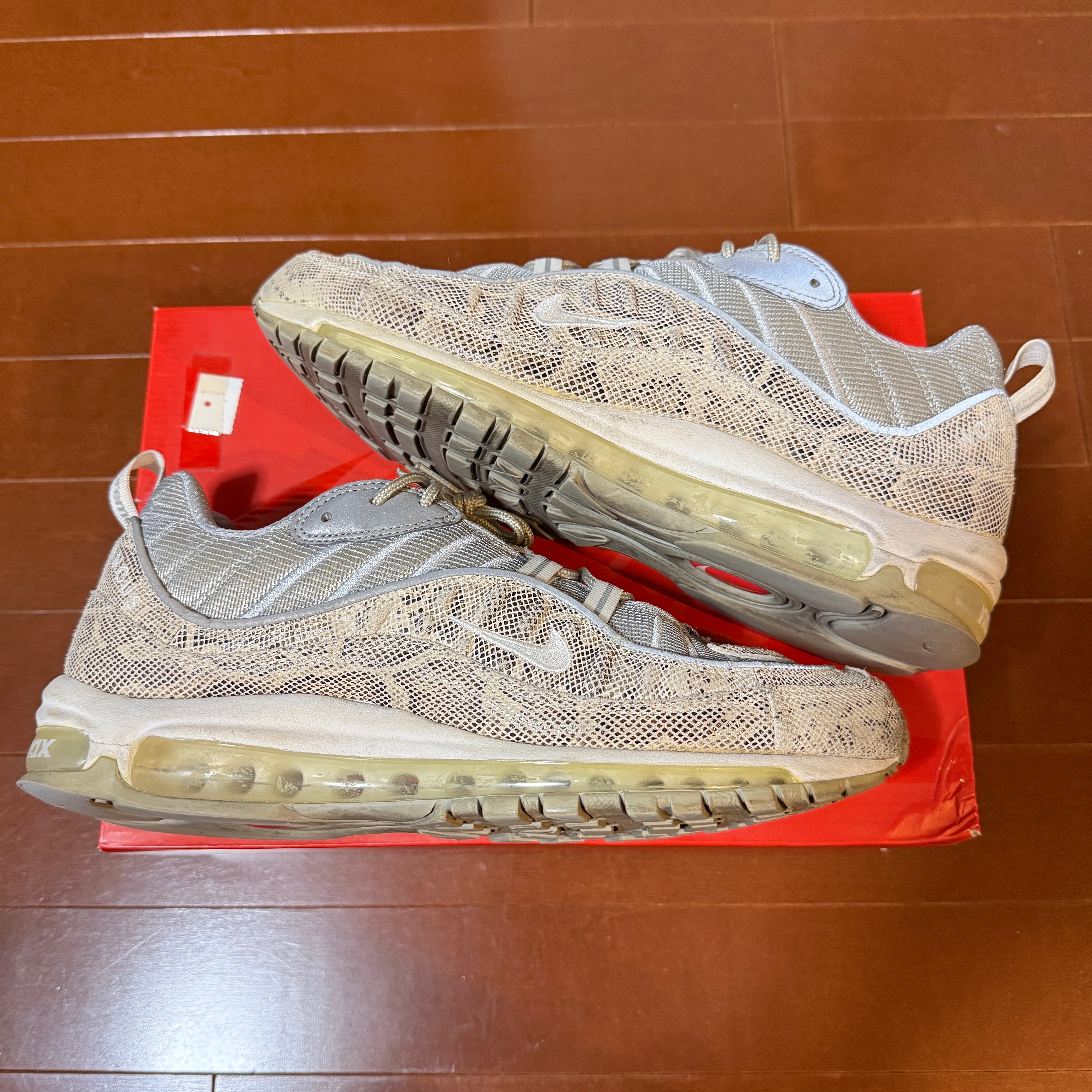 Supreme × Nike Air Max 98 "Snakeskin"