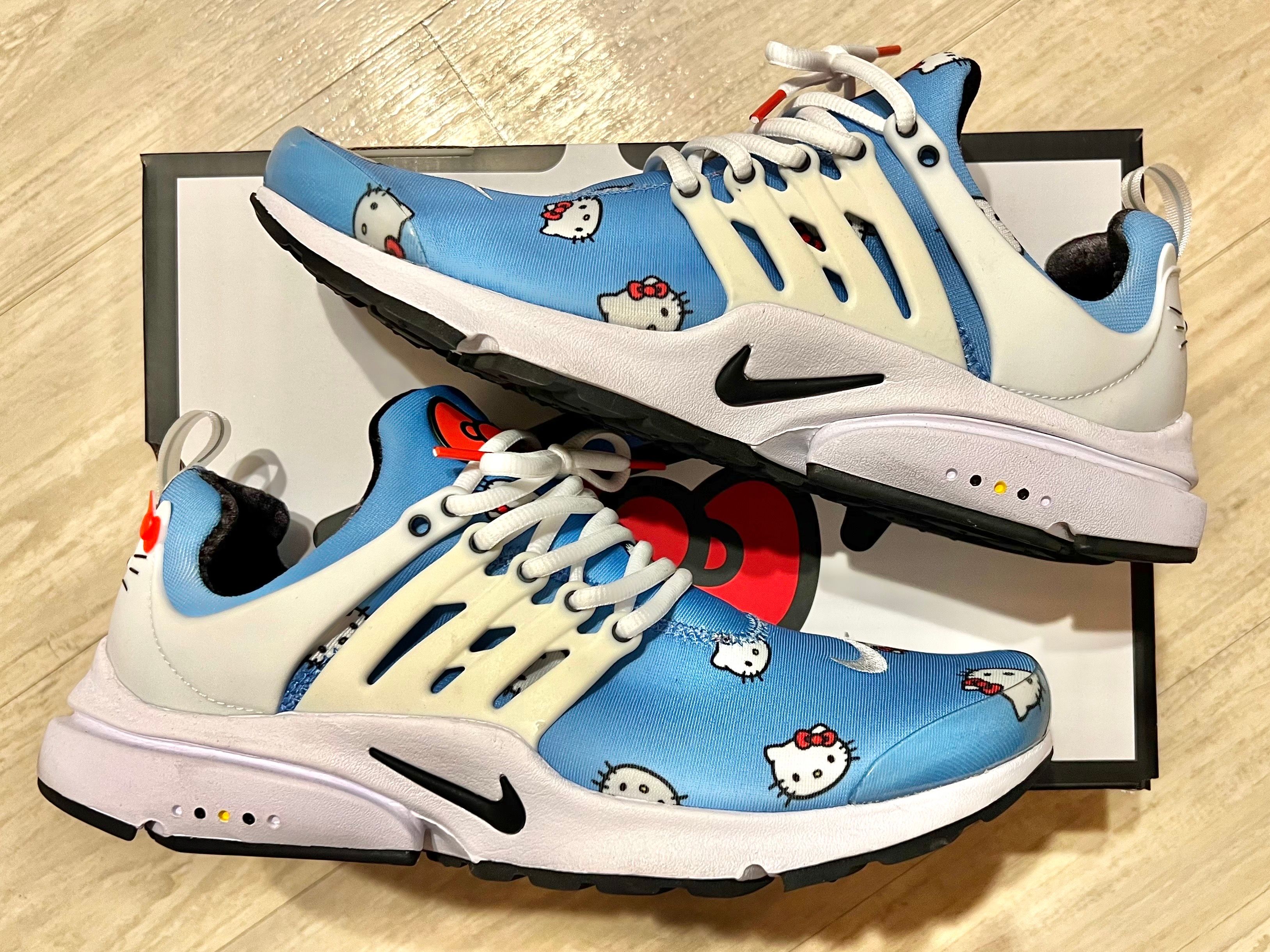 Hello Kitty × Nike Air Presto QS "University Blue/Black/White"