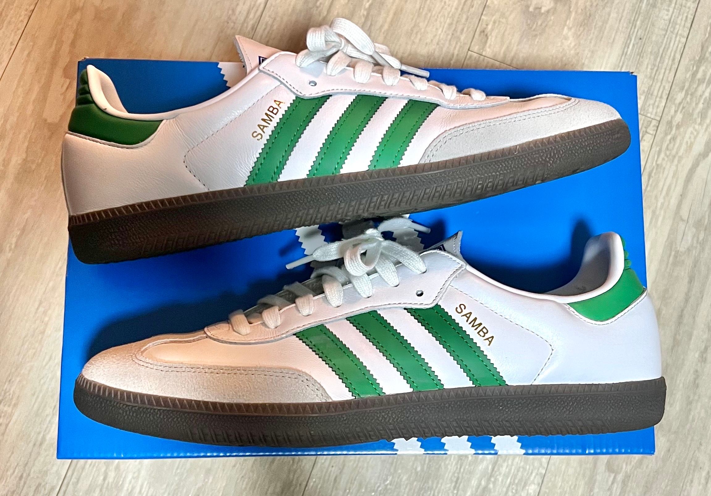 adidas Samba OG "White/Green"