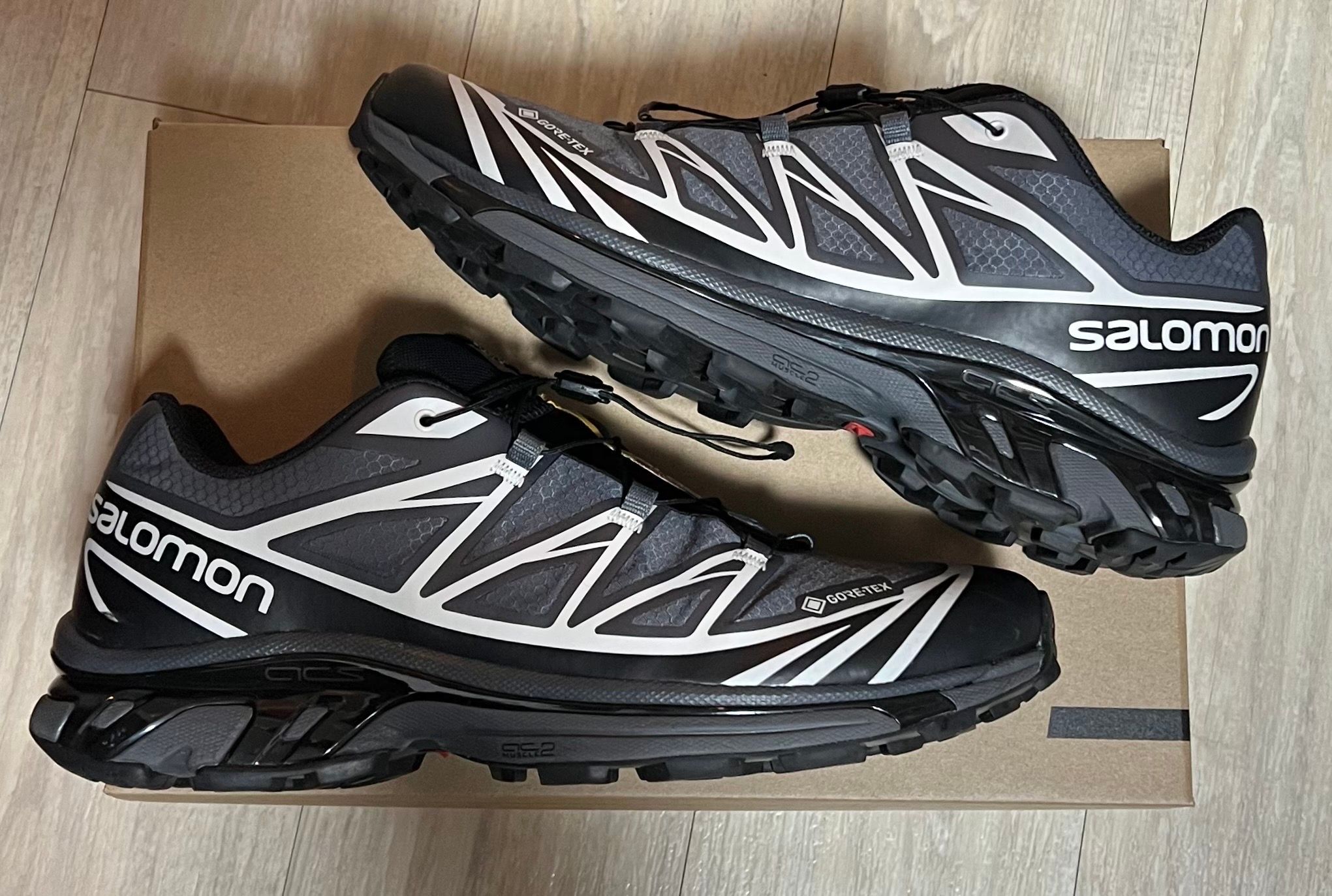 Salomon XT-6 GORE-TEX "Black/Ebony/Lunar Rock"