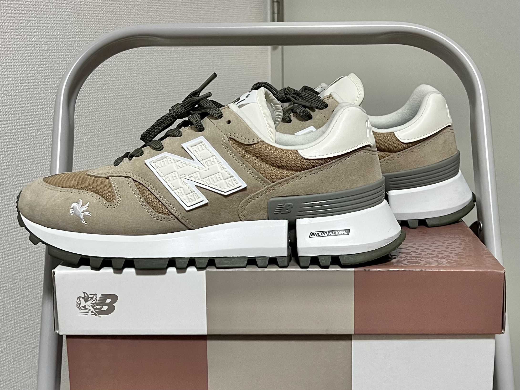 KITH × New Balance RC1300 10th Anniversary "White Pepper"
