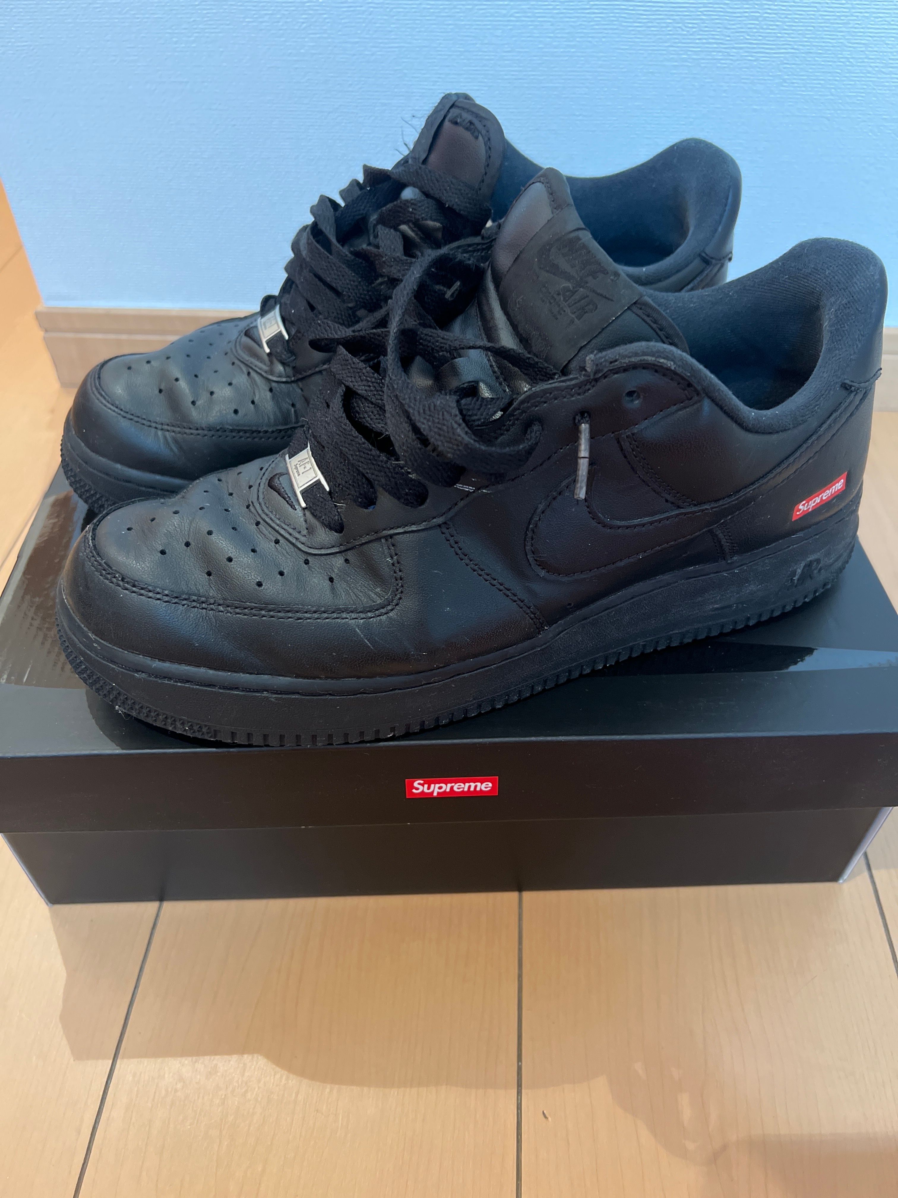 Supreme × Nike Air Force 1 Low "Black"