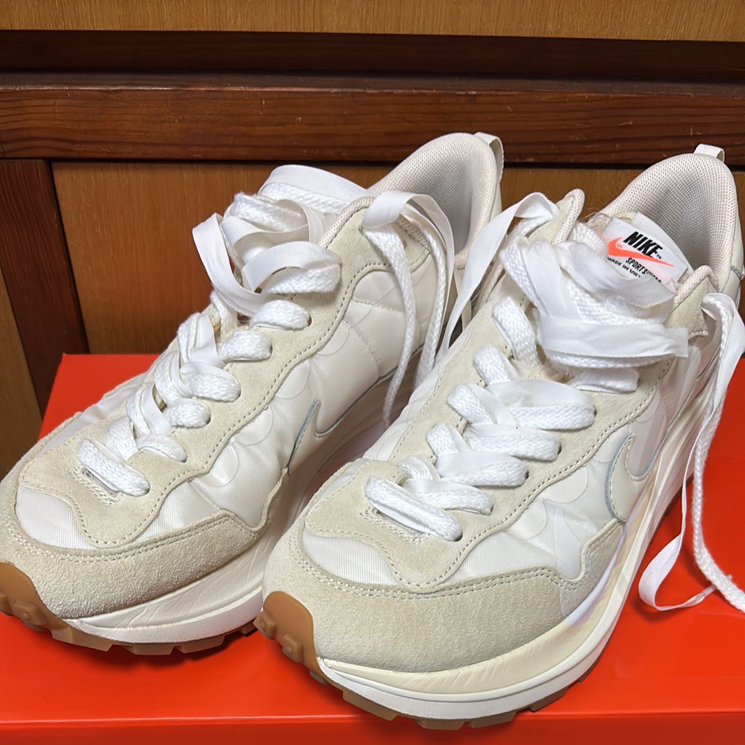 sacai × Nike Vapor Waffle "White Gum"