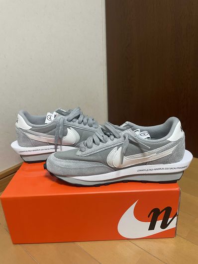 Fragment × sacai × Nike LD Waffle "Light Smoke Grey"