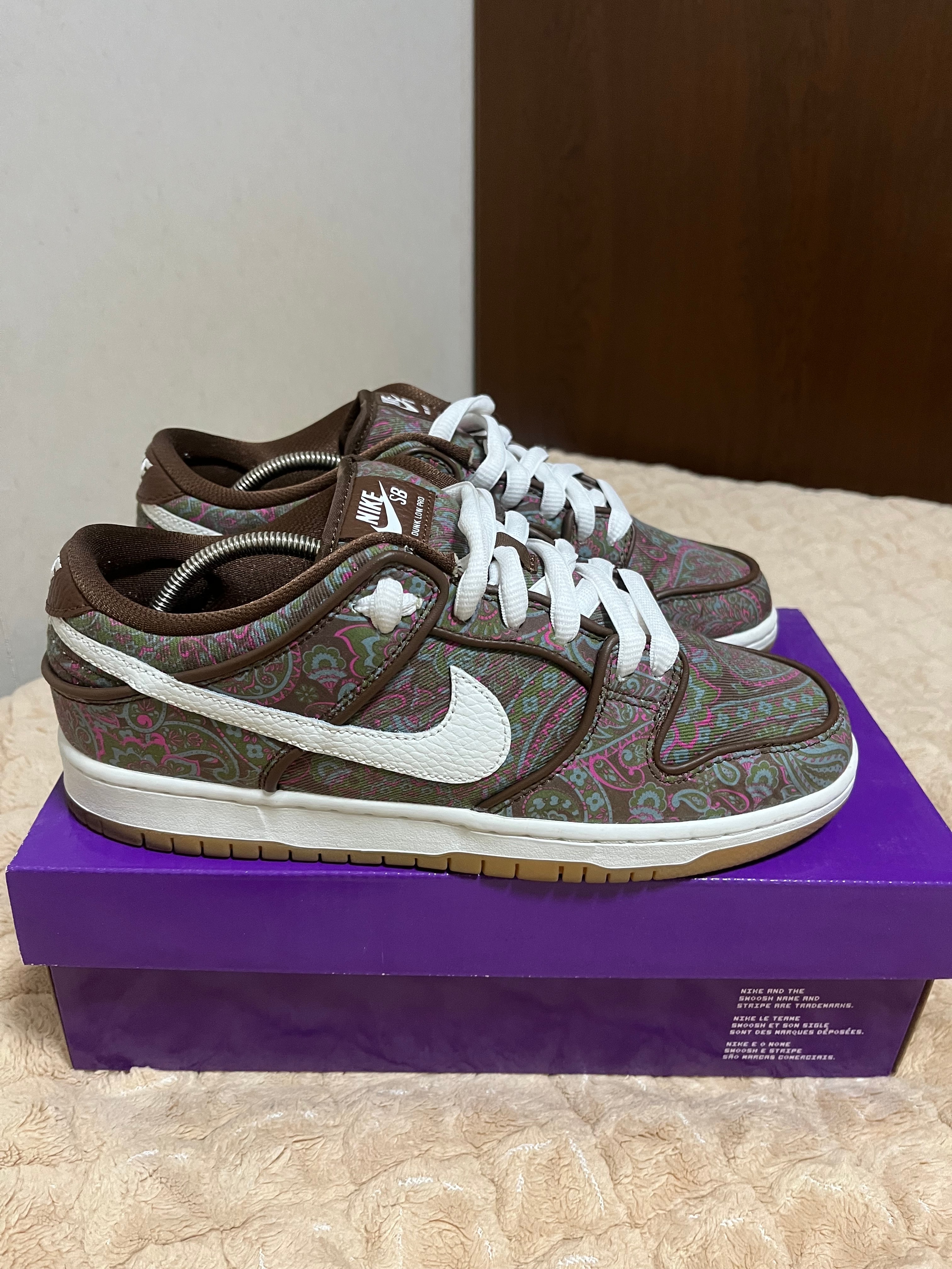 Nike SB Dunk Low PRM "Brown Paisley"