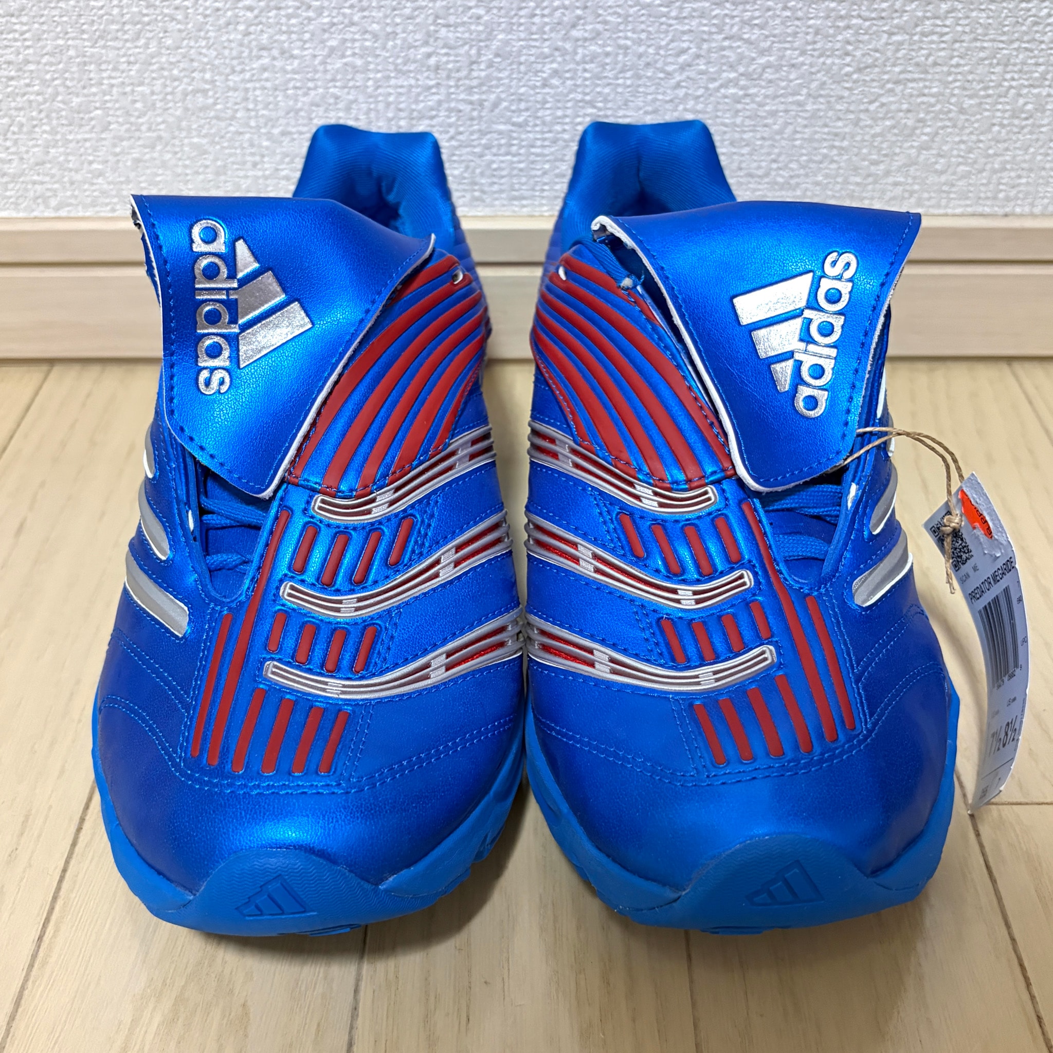 adidas Predator Megaride "Shock Blue/Silver Metallic"