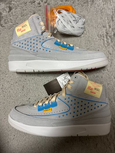 UNION × Nike Air Jordan 2 "Grey Fog"