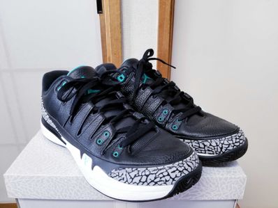 atmos × Nike Zoom Vapor AJ3 "Elephant/Safari"
