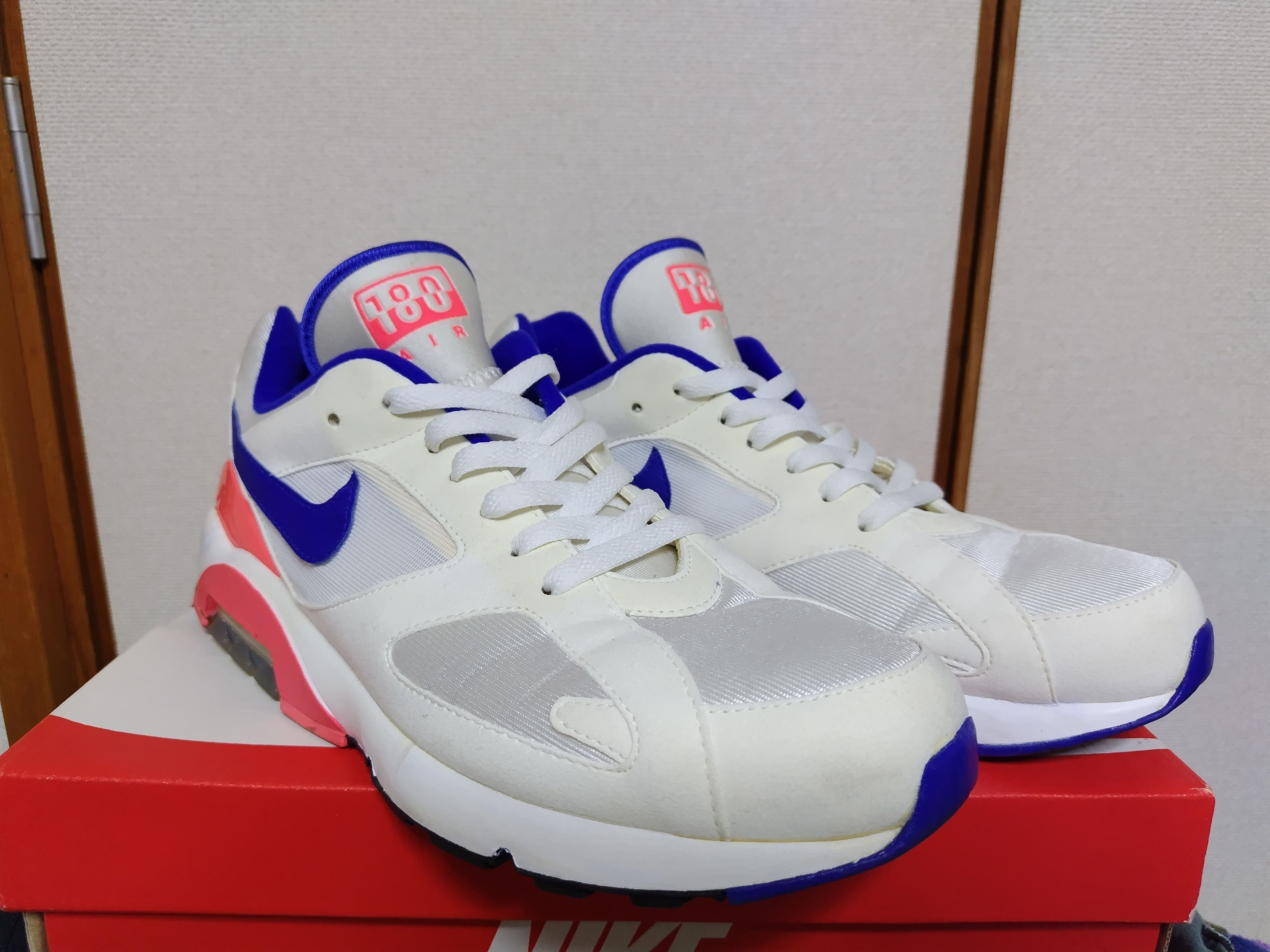 Nike Air Max 180 "White/Ultramarine/Solar Red" (2018)