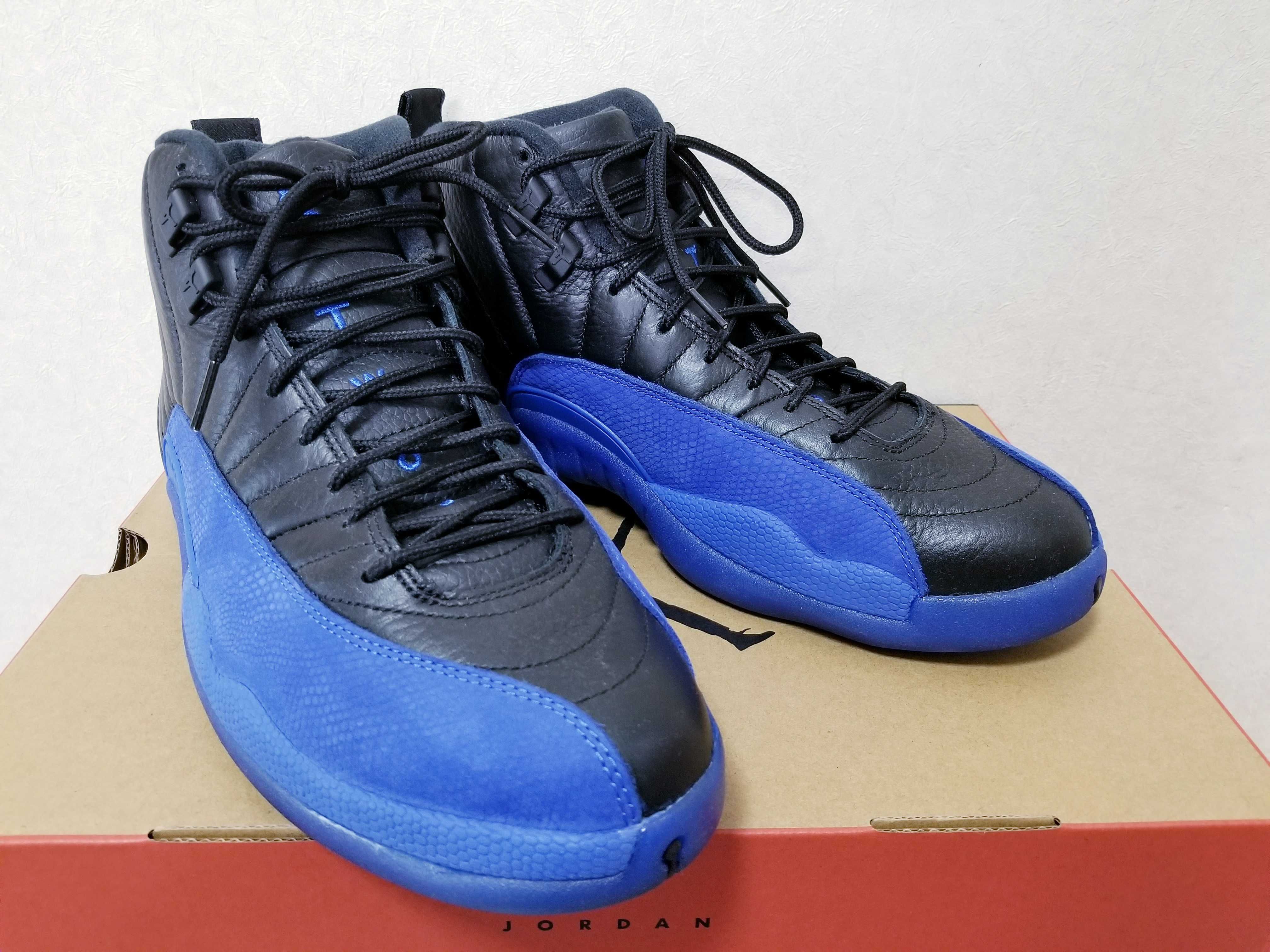 NIKE AIR JORDAN 12 "BLACK GAME ROYAL"