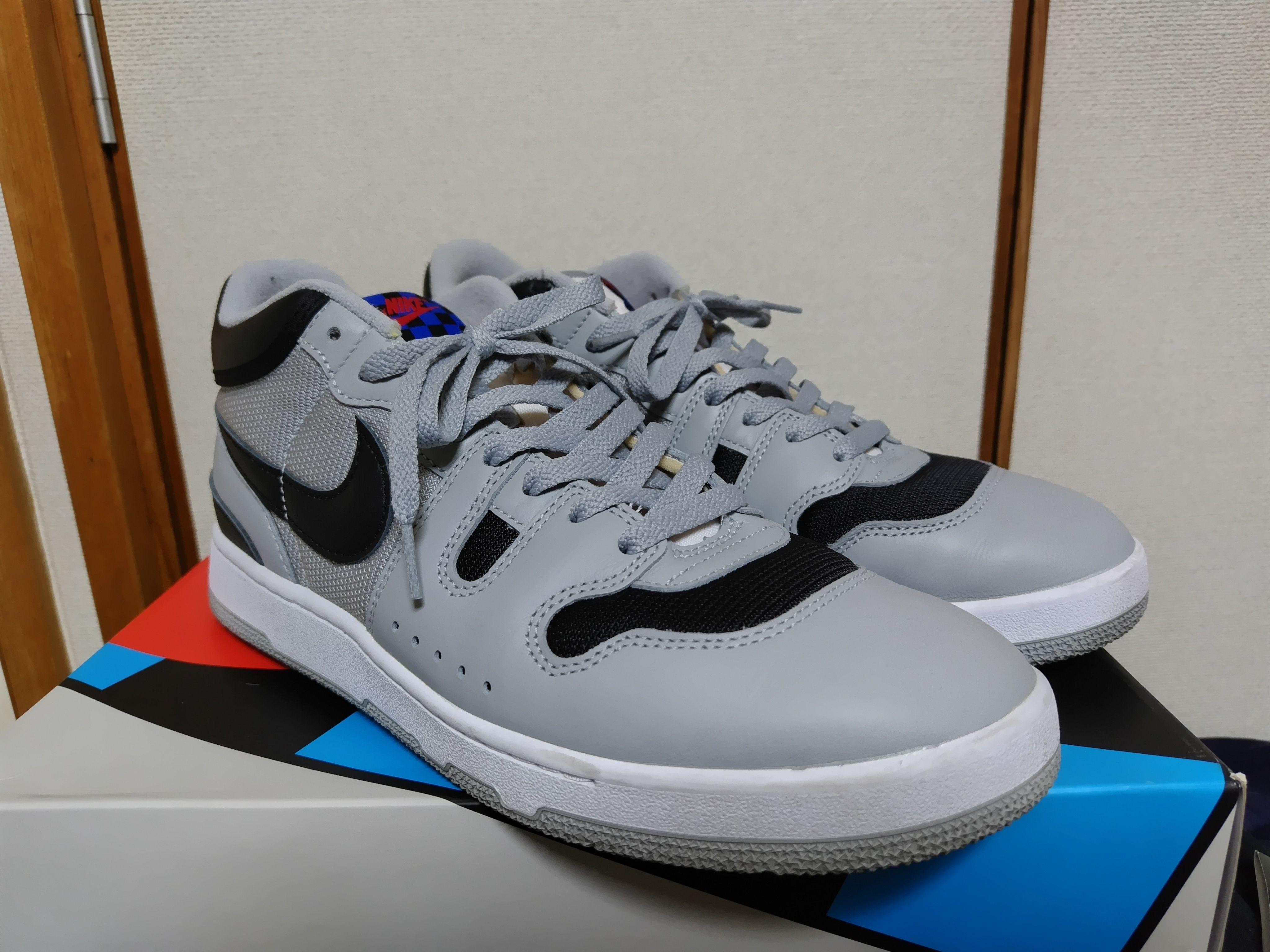 Nike Attack QS SP "Light Smoke Grey/Black White"