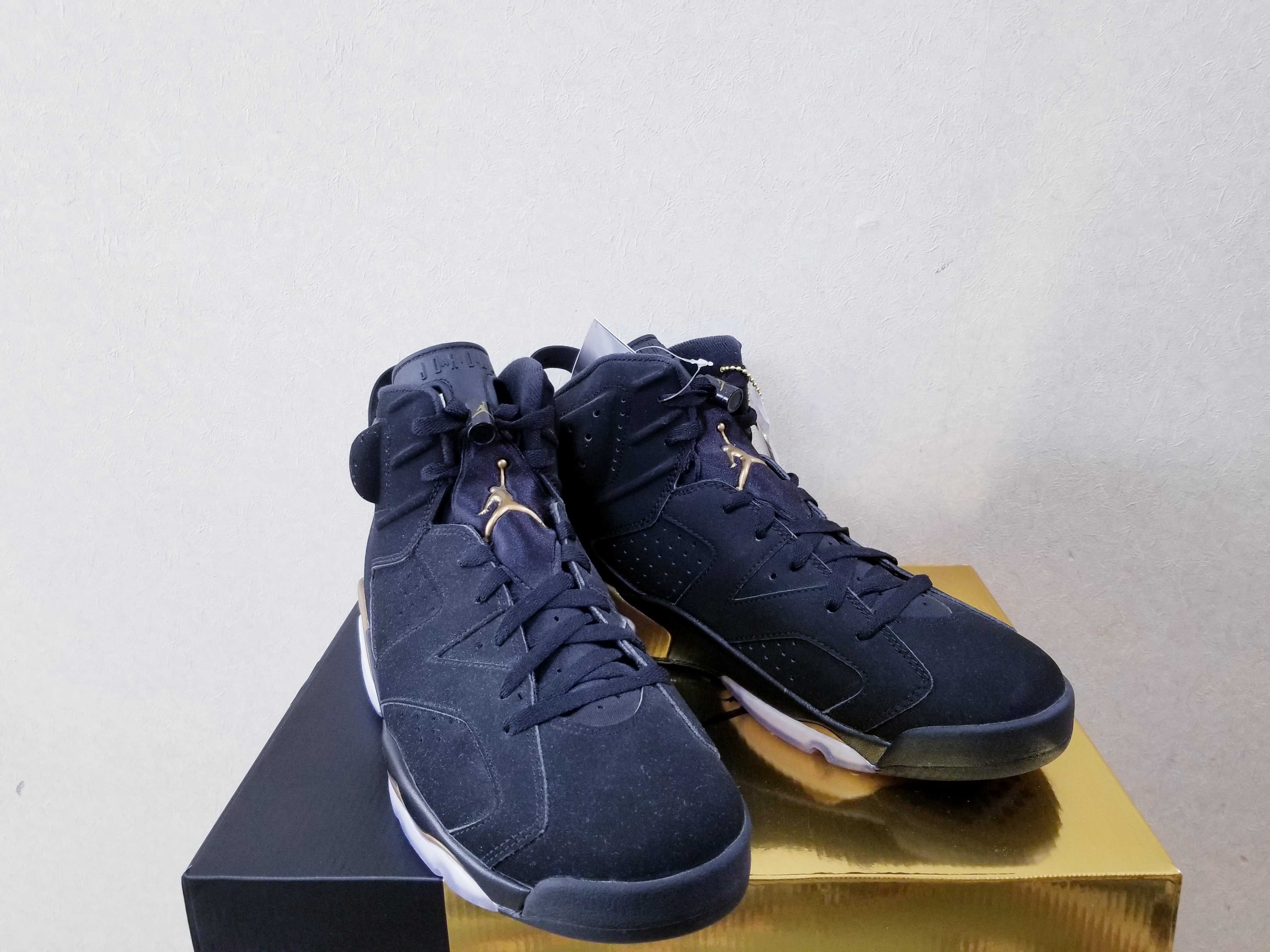 Nike Air Jordan 6 DMP "Black/Metallic Gold" (2020)  