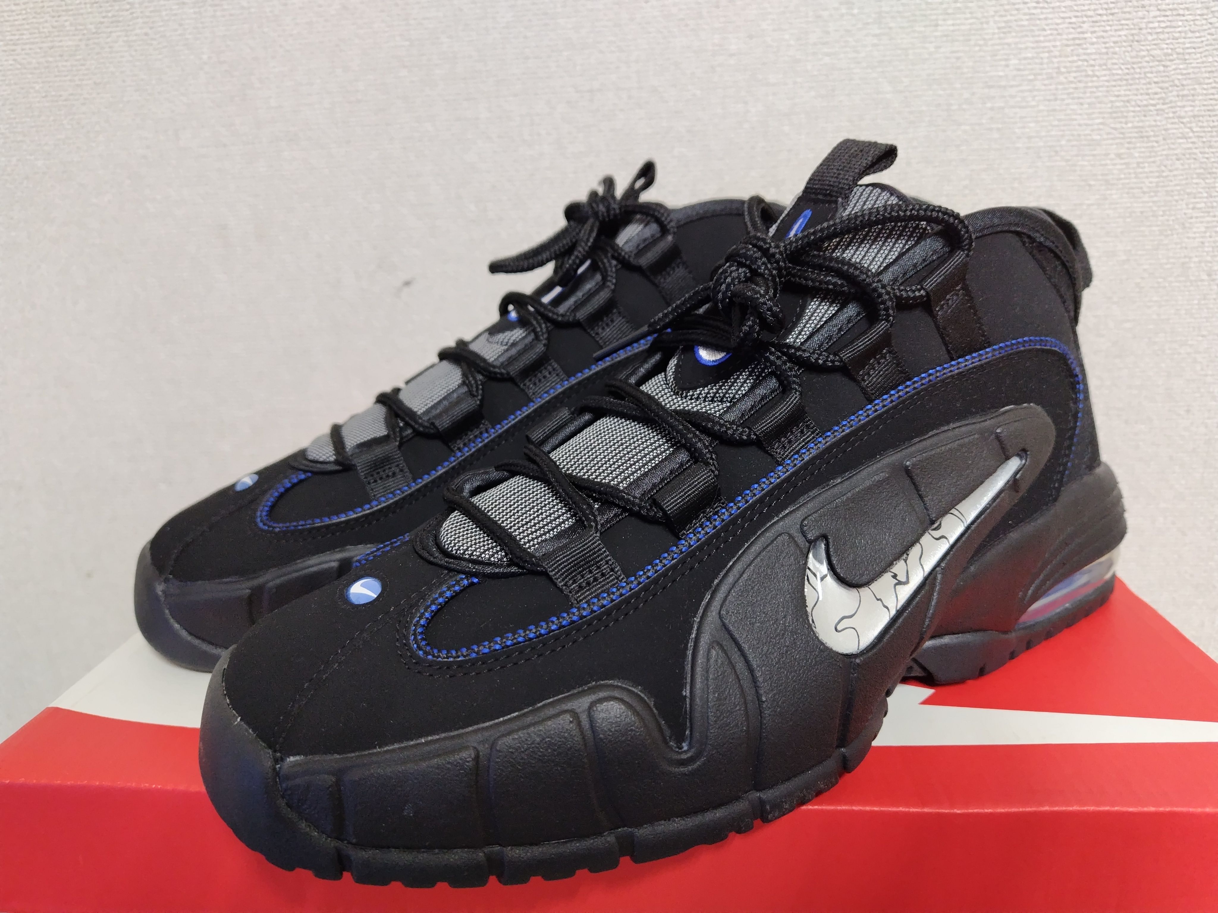 Nike Air Max Penny 1 "Black and Metallic Silver"