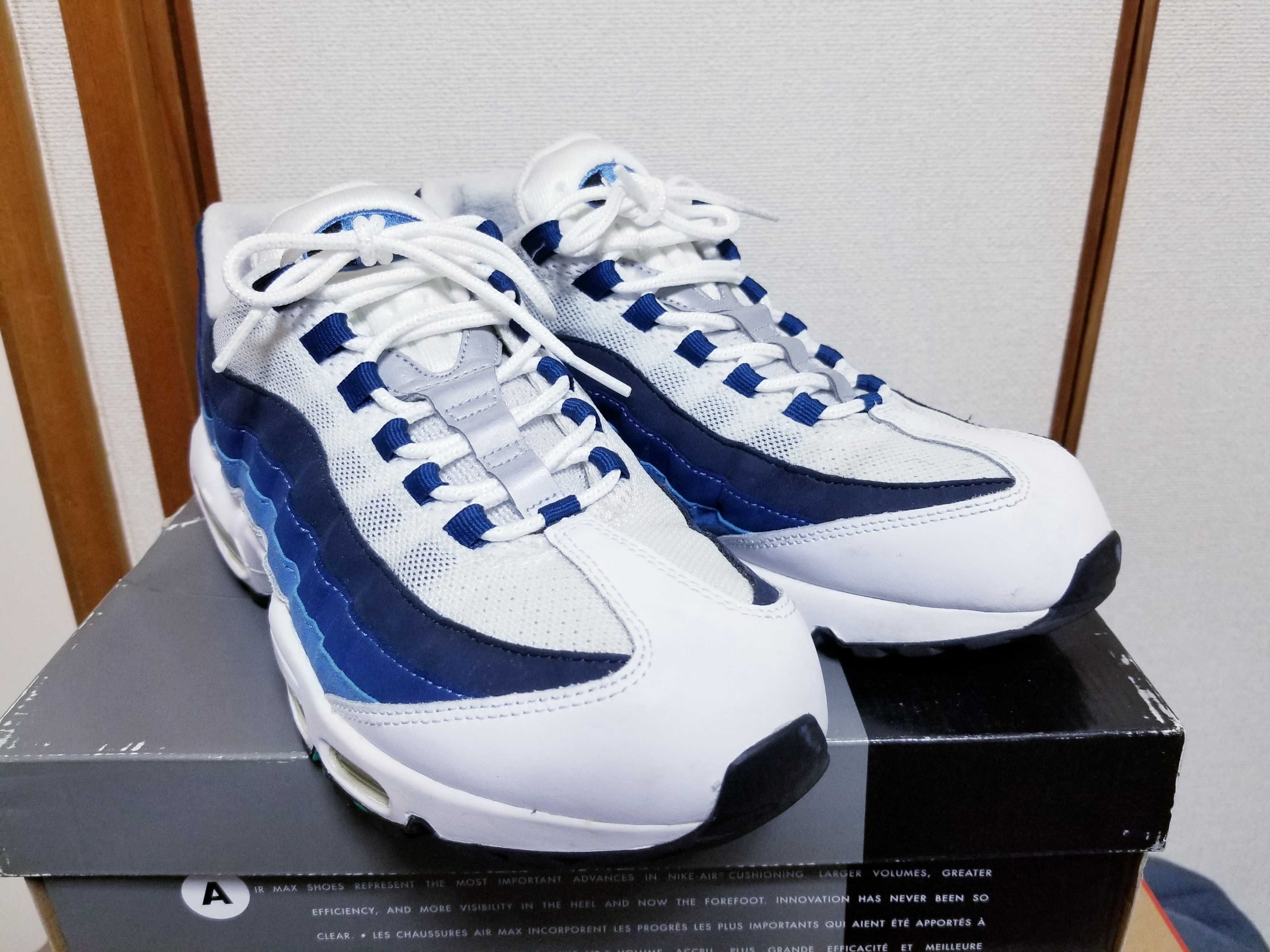 Nike Air Max 95 "White/Slate Blue" (2015)