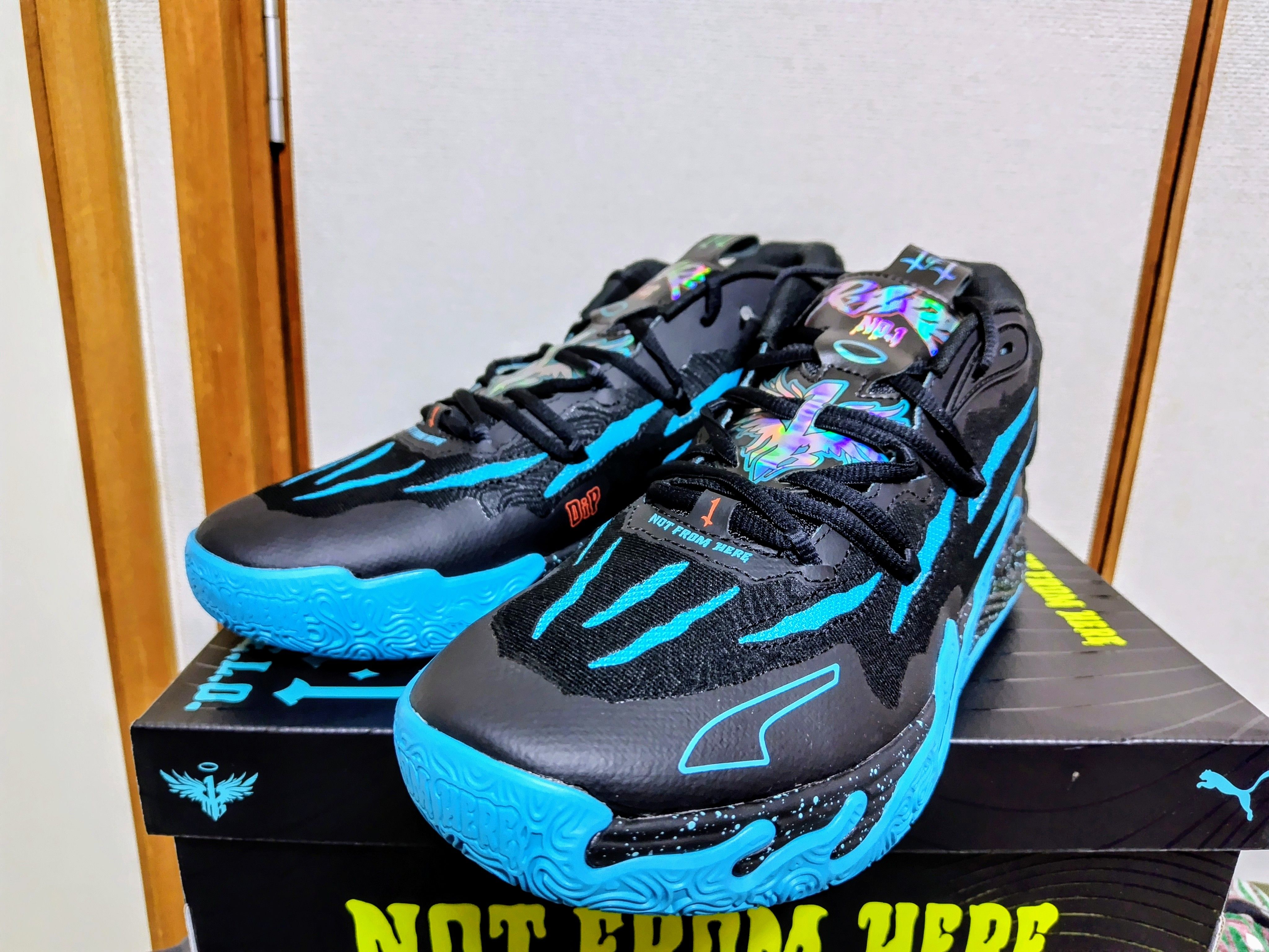 Puma MB03 Blue Hive "Puma Black/Electric Peppermint"