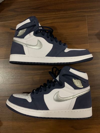 Nike Air Jordan 1 High OG CO.JP "White/Midnight Navy" (2020)(ブリーフケースなし)