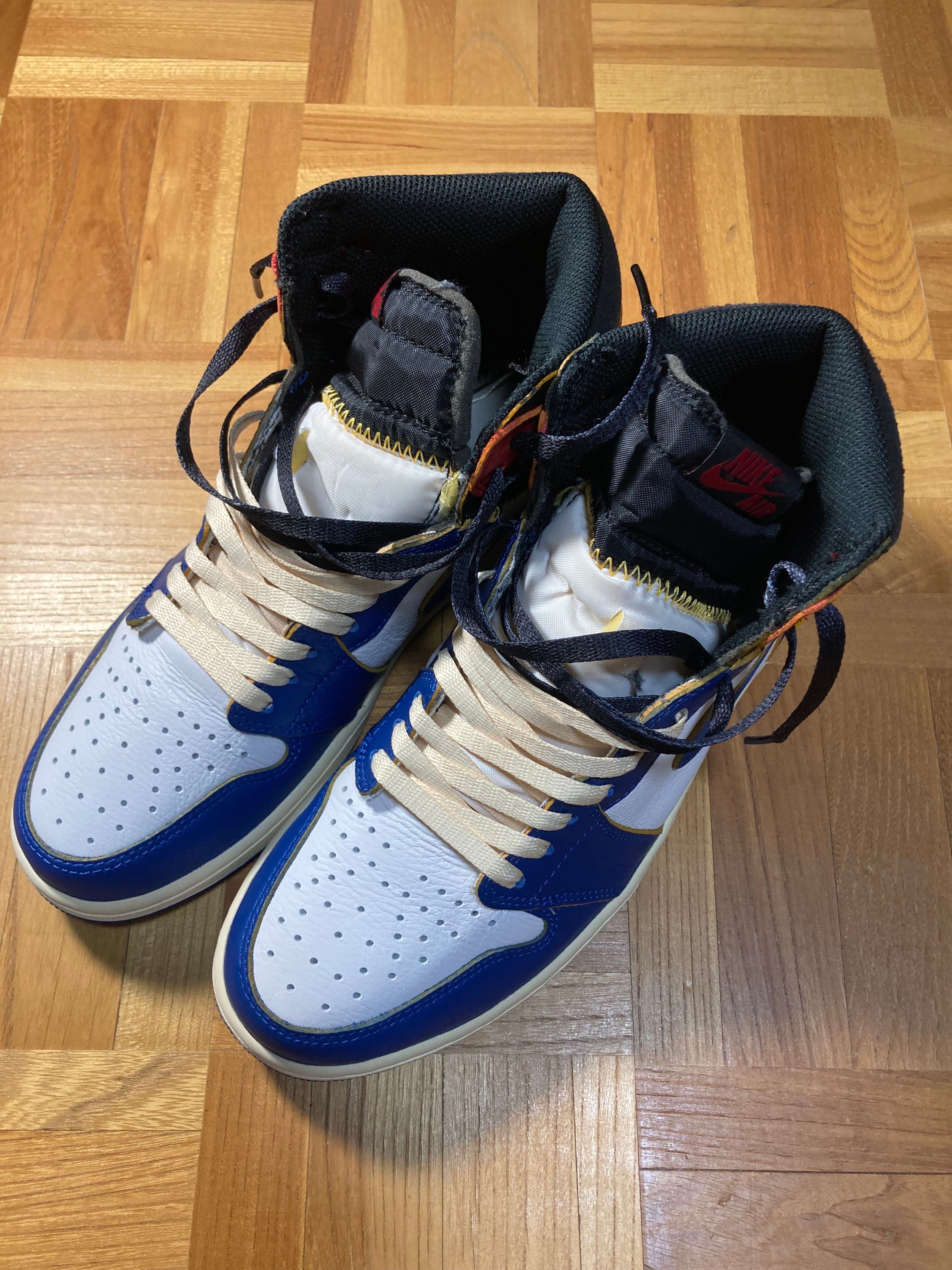 Union × Nike Air Jordan 1 Retro High OG NRG "Storm Blue/Varsity Red"