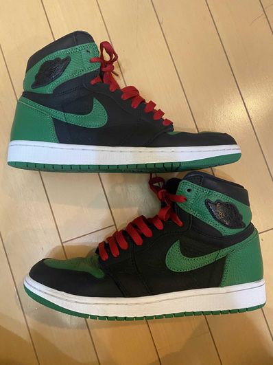 Nike Air Jordan 1 Retro High OG "Black/Pine Green" (2020)