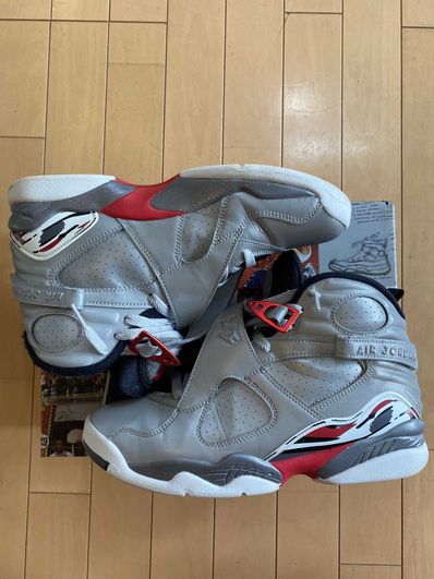 Nike Air Jordan 8 Retro SP "Reflect Silver/Hyper Blue/True Red"